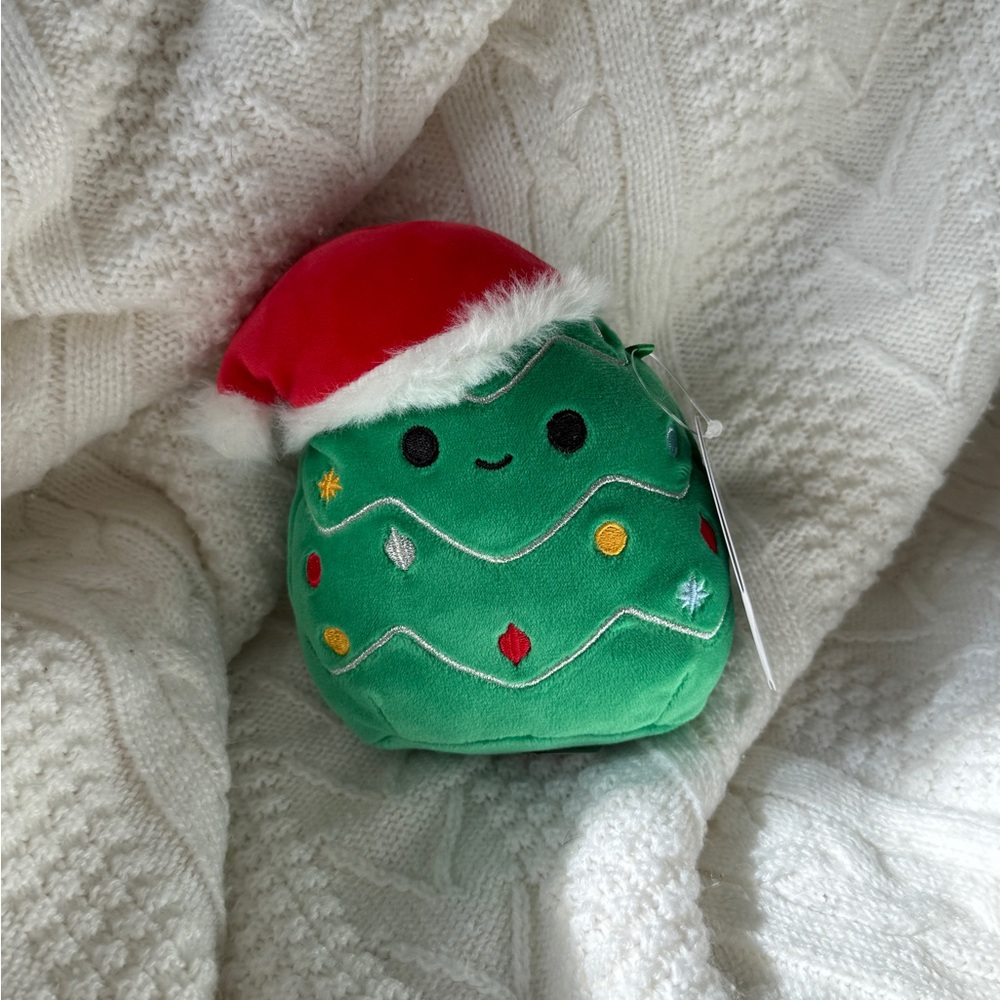 Carol the Christmas Tree with Hat 5” Stuffed Plush
